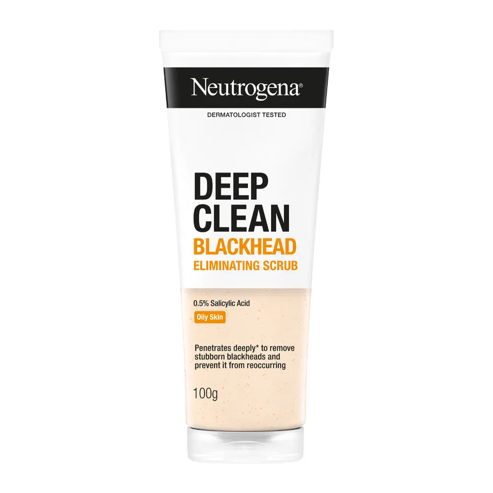Sữa Rửa Mặt Ngăn Ngừa Mụn Đầu Đen, Deep Clean, Blackhead Eliminating Scrub, Oily Skin (100g) - NEUTROGENA
